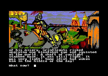 Knight Orc (UK) (128K) (2 faces) (1987) screen shot game playing